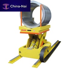 Loading cart metalreel holderrail-mounted