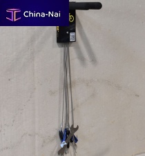 Galvanised steel bike repair station BRS-WMwith tool kitfor public space