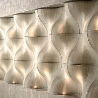 Wall-mounted decorative panel ARCHINEERING coverconstructionhigh-resistance