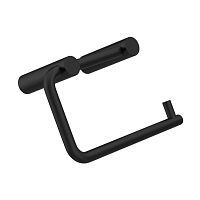 Wall-mounted toilet roll holder H102-Nstainless steelblackfor hotel