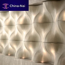 Wall-mounted decorative panel ARCHINEERING coverconstructionhigh-resistance