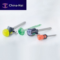 Laparoscopic trocar Reusable and Hybrid Systemwith insufflation tapwith sleeve