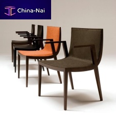 Contemporary chair SWEEP indoorfabricleather