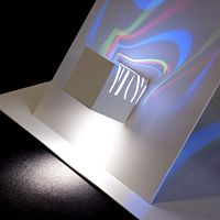 Original design wall light outdoormetalcube-shaped
