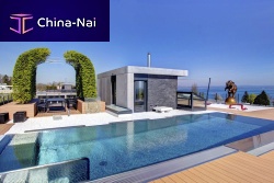 Overflow swimming pool 8,80 x 3,10 mindooroutdoorindoor