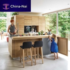 Contemporary kitchen LINEEoakwalnutcherrywood