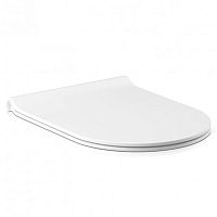 Plastic toilet seat BDS-COR-330S-C-WH