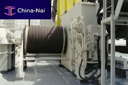 Ship winch DREDGING dredginghydraulic drivesingle-drum