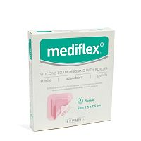 Silicone wound dressing MEDIFLEX sterilewaterproof
