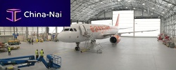 Aircraft hangar for airport