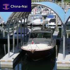 Boat shelter Thunderbirddock-mounted