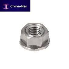 Hexagonal nut SHNRSflangestainless steelfor bolt securing