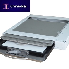 Operating table-mounted radiography cassette holder DBK