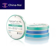 Zirconia dental material Cercon for dental restorationsfor dental laboratoriesmilling
