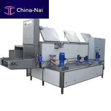 Degreasing washing tunnel spraysurface treatmentrinsing