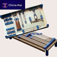 Spinal osteosynthesis surgery instrument kit tutor