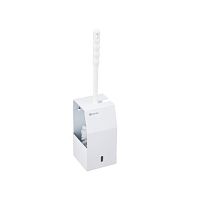 Stainless steel toilet brush STELLAplasticwall-mountedblack