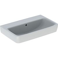 Wall-mounted washbasin SELNOVA COMPACTceramic1-hole2-hole