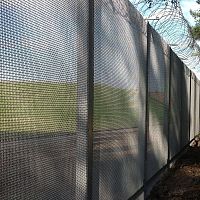 Airport fence ArmaWeave®steelsecuritymesh