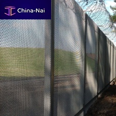 Airport fence ArmaWeave®steelsecuritymesh