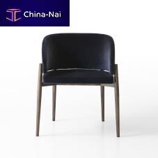 Contemporary chair FRANKindoorfabricmetal