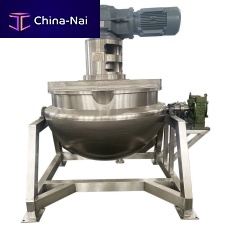 Boiling pan for the food industry electric