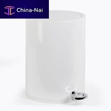 Bathroom trash can STEPmetalfoot-operatedindoor