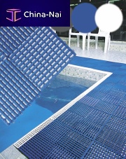 Plastic dock decking AQUAMAT