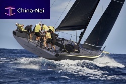 Competition sailing yacht rocket51ocean racingone designwith open transom