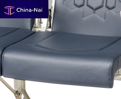 Aircraft seat cushion