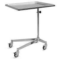 Stainless steel instrument table SERV