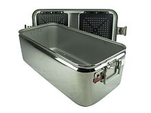 Instrument sterilization container BE024 stainless steelperforated