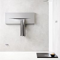 Contemporary towel radiator CUTelectrichot water501 w...750 w