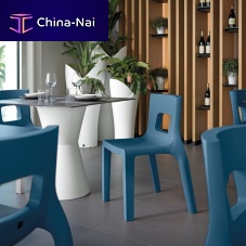Contemporary chair EOSoutdoorindoorpolyethylene