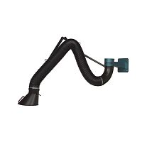 Car exhaust extraction system RS 2000for workshopsgaragewall-mounted