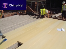 Thermal insulation TETRISextruded polystyrenerigid panelfor flooring