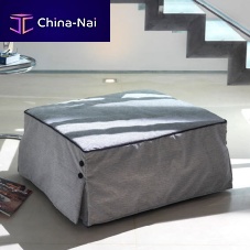 Contemporary ottoman Billfabricrectangularmodular