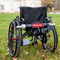Electric wheelchair drive unit LIGHT DRIVE 2.1back