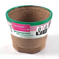 Wood fiber plant pot SPEEDYPOTroundhome