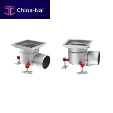 Stainless steel floor drain GULLY SYSTEMSbathroomfor industrial applicationsgrated