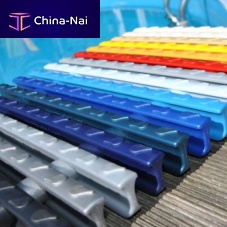 Pool overflow grating