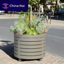 Steel planter CLAsquareroundcustom