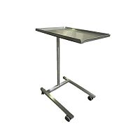 Stainless steel instrument table