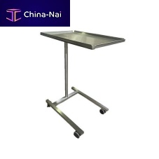 Stainless steel instrument table