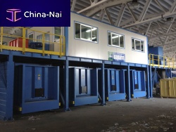 Industrial waste treatment plant paperplasticcardboard