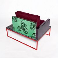 Original design armchair MAGMA SEATABLE