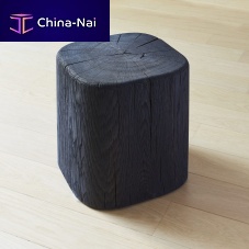 Contemporary pouf oakcustomcommercial