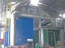 Inertial separator dust collector ReCyclone® MHmechanical shaker cleaning