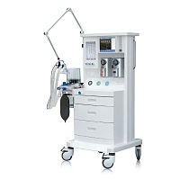 Trolley-mounted anesthesia workstation HF-560B5with ventilatorwith respiratory monitoring