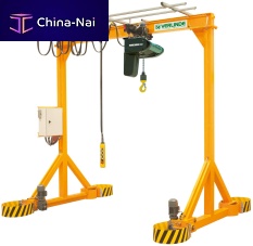 Mobile gantry crane VGIMfor workshopssingle-girderelectric